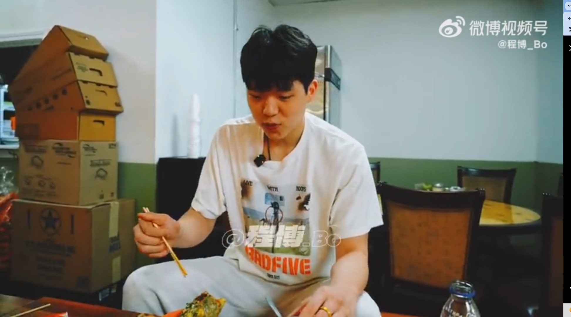 不要果子?！杨瀚森狂炫煎饼：我跟我琦哥也是梦幻联动了~